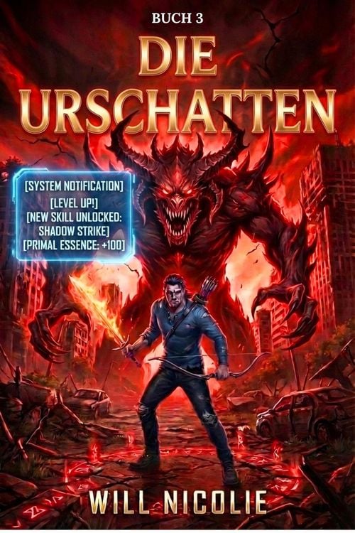 Produktbild: Die Urschatten 3 (Eine dunkle LitRPG-Saga, #3)