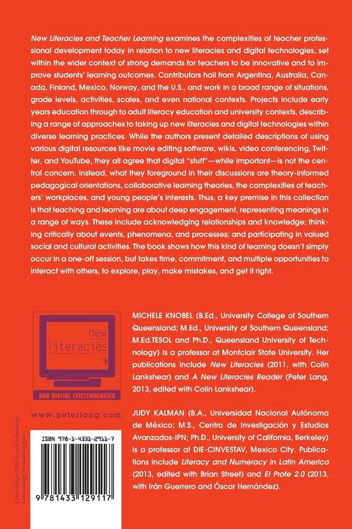 Produktbild: New Literacies and Teacher Learning