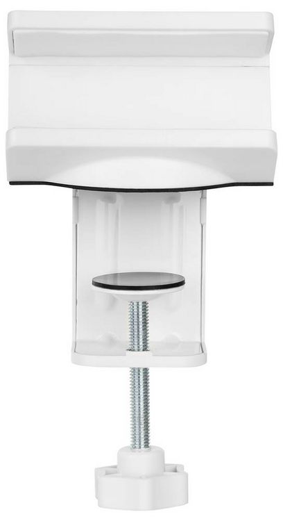 Produktbild: SpeaKa Professional Universal Klemmhalterung f&uuml;r Steckdosenleiste SP-PSH-001 SP-13403152 Wei&szlig; 1 St.