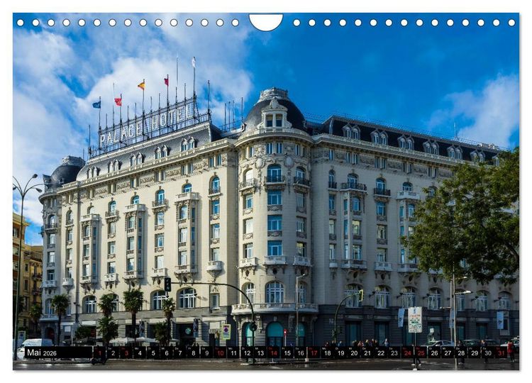Produktbild: Metropole Madrid (Wandkalender 2026 DIN A4 quer), CALVENDO Monatskalender
