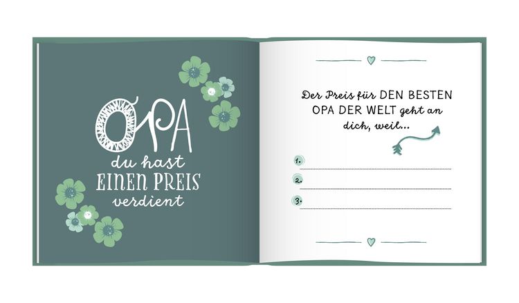 Produktbild: Das Erinnerungsbuch f&uuml;r den besten Opa der Welt. Ausf&uuml;llbuch zum Verschenken f&uuml;r den Opa zum Geburtstag, oder Vatertag. Liebevolle Geschenkidee f&uuml;r Opa von Enkeltochter und Enkelsohn. Geschenkbuch