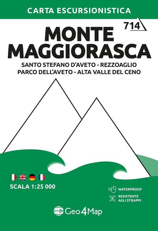 Produktbild: Monte Maggiorasca. Carta Escursionistica: Santo Stefano D'Av