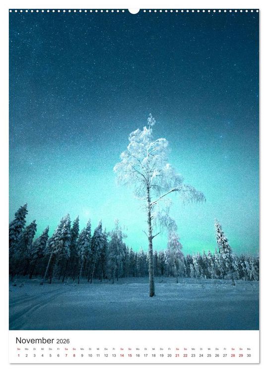 Produktbild: Finnland - Bezaubernde Sch&ouml;nheit. (hochwertiger Premium Wandkalender 2026 DIN A2 hoch), Kunstdruck in Hochglanz