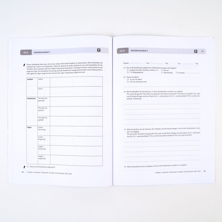 Produktbild: Therapie-Tools Kaufsucht