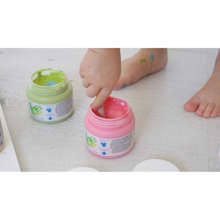 Produktbild: KREUL MUCKI Softie-Fingerfarbe Set 6 x 150 ml