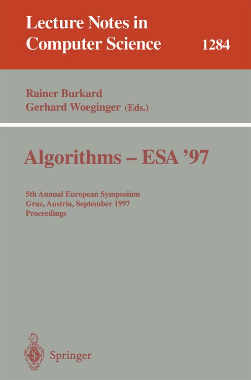 Produktbild: Algorithms - ESA '97