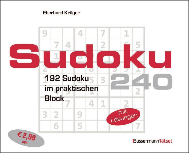 Produktbild: Sudokublock 240