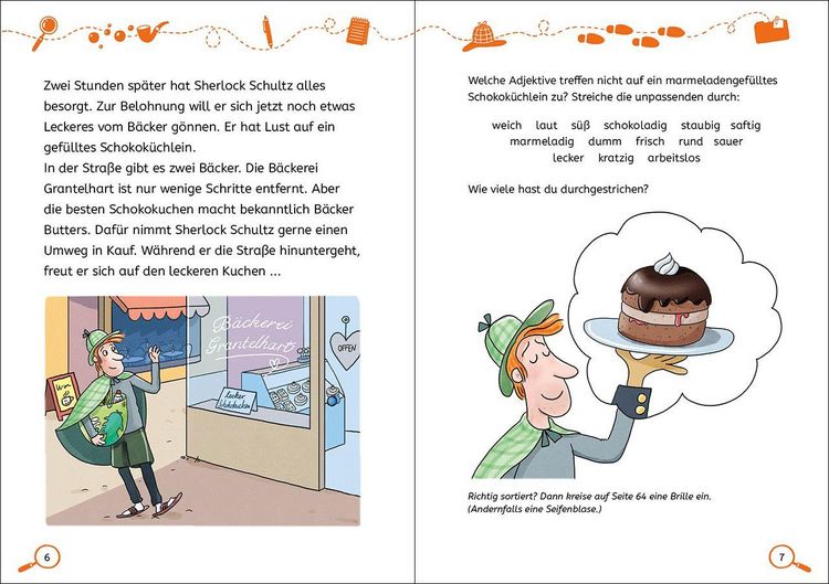 Produktbild: Deutsch-Lernkrimi - Sherlock Schultz und die Torten-Verschw&ouml;rung