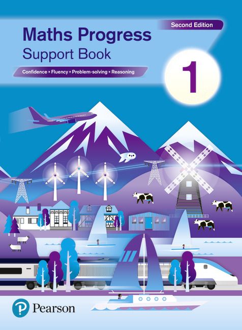 Produktbild: Maths Progress Second Edition Support Book 1
