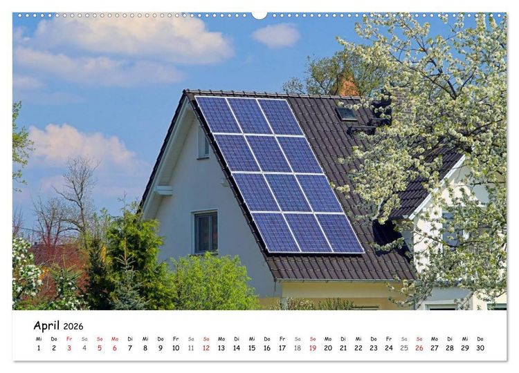 Produktbild: Erneuerbare Energien (hochwertiger Premium Wandkalender 2026 DIN A2 quer), Kunstdruck in Hochglanz