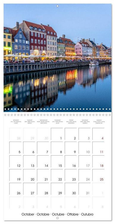 Produktbild: Scandinavia - Denmark (Wall Calendar 2026 12 &times; 12 Inch) CALVENDO 12 Month Wall Calendar