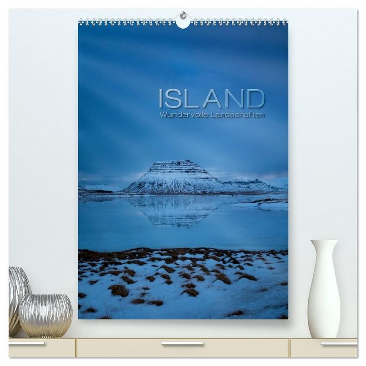 Produktbild: Island - Wundervolle Landschaften (hochwertiger Premium Wandkalender 2027 DIN A2 hoch), Kunstdruck in Hochglanz