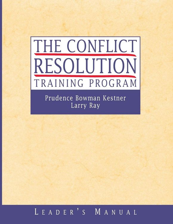 Produktbild: The Conflict Resolution Training Program