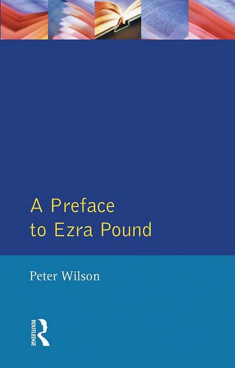 Produktbild: A Preface to Ezra Pound
