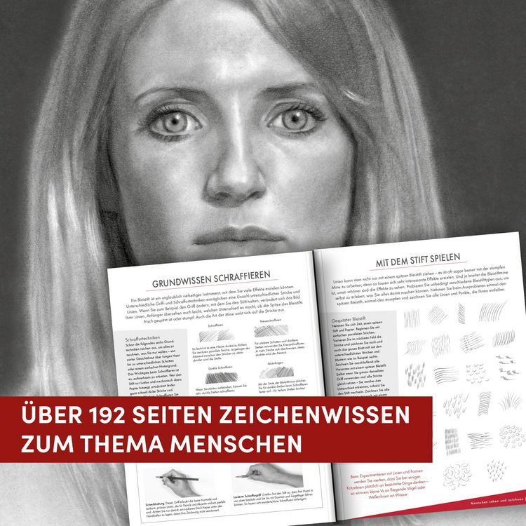 Produktbild: Die Kunst des Zeichnens Menschen. Die beste Zeichenschule