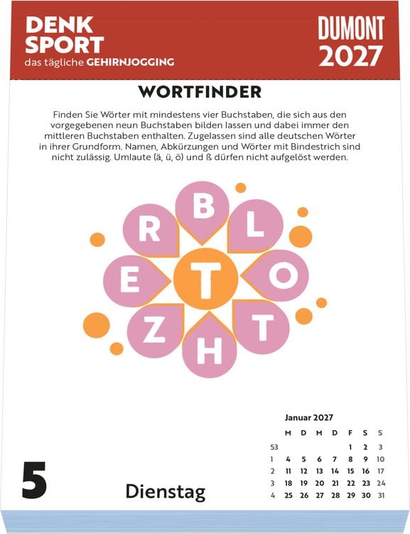 Produktbild: Gehirnjogging 2027