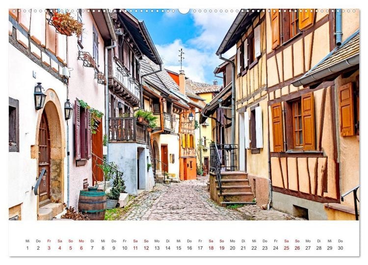 Produktbild: Eguisheim - M&auml;rchendorf im Elsass (Wandkalender 2026 DIN A2 quer), CALVENDO Monatskalender
