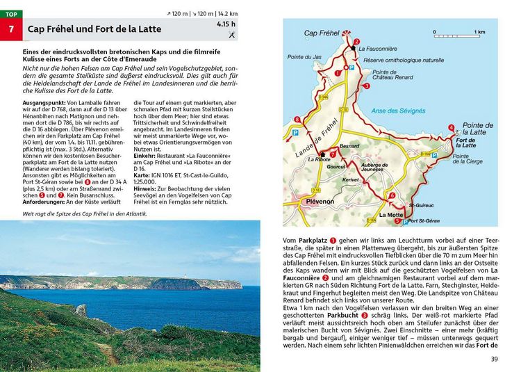 Produktbild: ROTHER Wanderf&uuml;hrer Bretagne. 50 Touren zwischen Mont-Saint-Michel und Saint-Nazaire