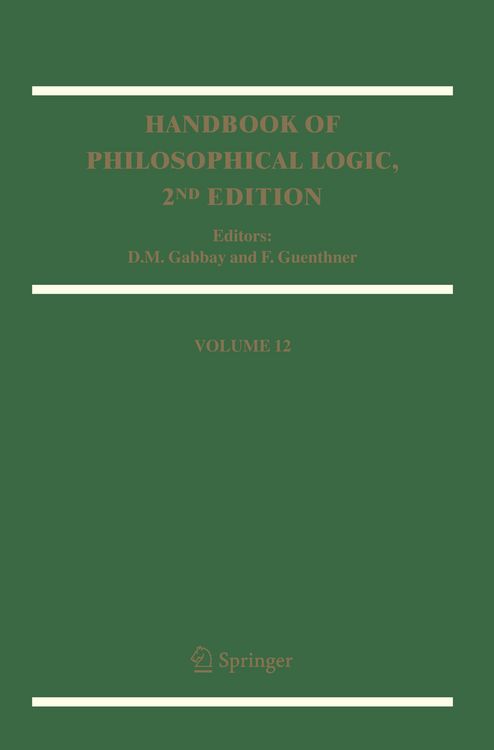 Produktbild: Handbook of Philosophical Logic