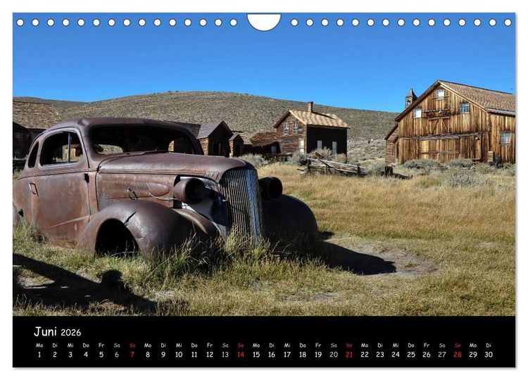 Produktbild: Rundreise Kalifornien mit Las Vegas (Wandkalender 2026 DIN A4 quer), CALVENDO Monatskalender
