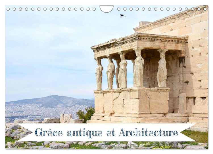 Produktbild: Gr&egrave;ce antique et Architecture (Calendrier mural 2026 DIN A4 vertical), CALVENDO calendrier mensuel