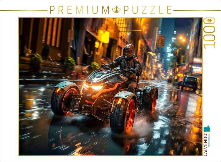 Produktbild: CALVENDO Puzzle Quad - pure Begeisterung | 1000 Teile Lege-Gr&ouml;&szlig;e 64x48cm Foto-Puzzle f&uuml;r gl&uuml;ckliche Stunden