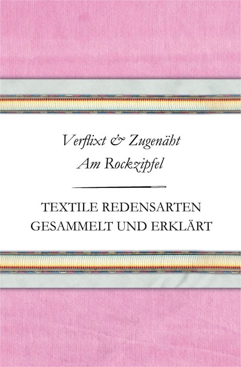 Produktbild: Verflixt und Zugenäht - Am Rockzipfel