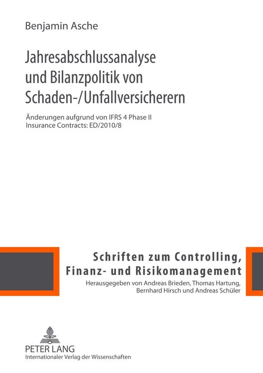 Produktbild: Jahresabschlussanalyse und Bilanzpolitik von Schaden-/Unfallversicherern