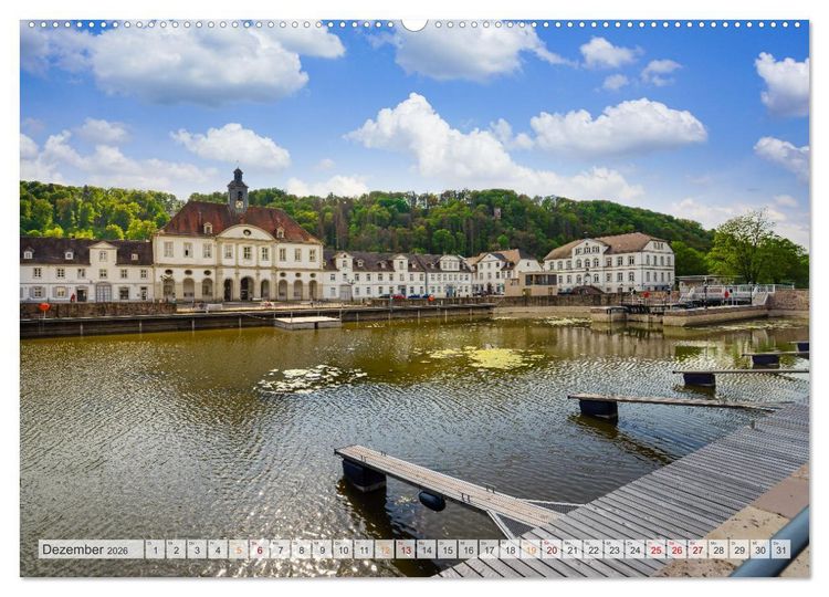 Produktbild: Bad Karlshafen Impressionen (Wandkalender 2026 DIN A2 quer), CALVENDO Monatskalender