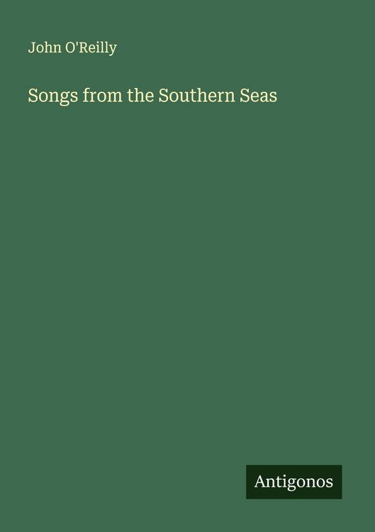Produktbild: Songs from the Southern Seas