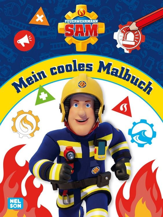 Produktbild: Feuerwehrmann Sam: Mein cooles Malbuch