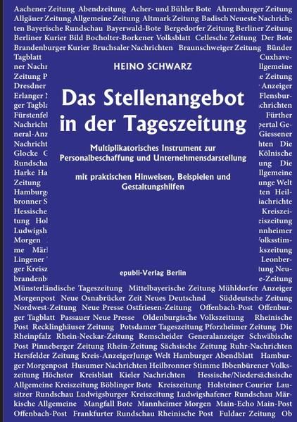 Produktbild: Das Stellenangebot in der Tageszeitung