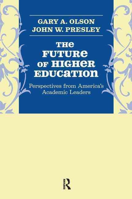 Produktbild: Olson, G: Future of Higher Education