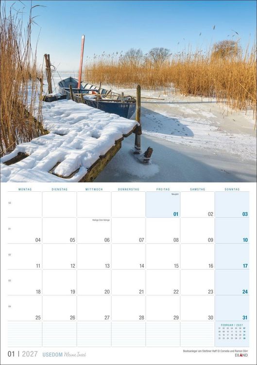 Produktbild: Usedom &hellip;meine Insel Kalender 2027