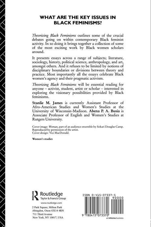Produktbild: Theorizing Black Feminisms