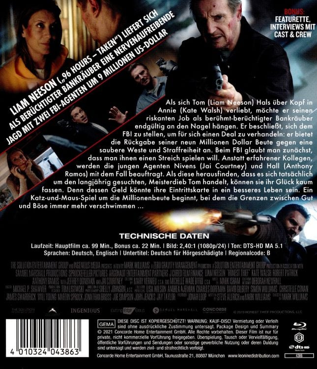 Produktbild: Honest Thief