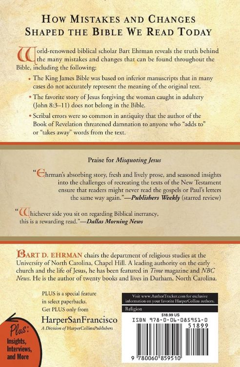 Produktbild: Misquoting Jesus