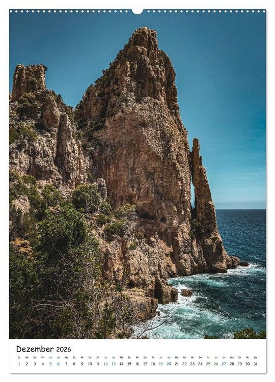 Produktbild: Magisches Sardinien (hochwertiger Premium Wandkalender 2026 DIN A2 hoch), Kunstdruck in Hochglanz
