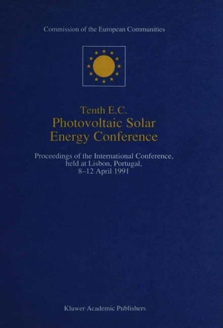Produktbild: Tenth E.C. Photovoltaic Solar Energy Conference