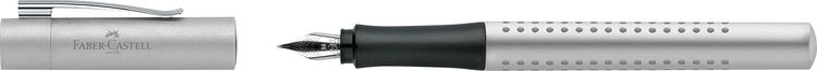 Produktbild: Faber-Castell F&uuml;ller Grip 2011 M silber