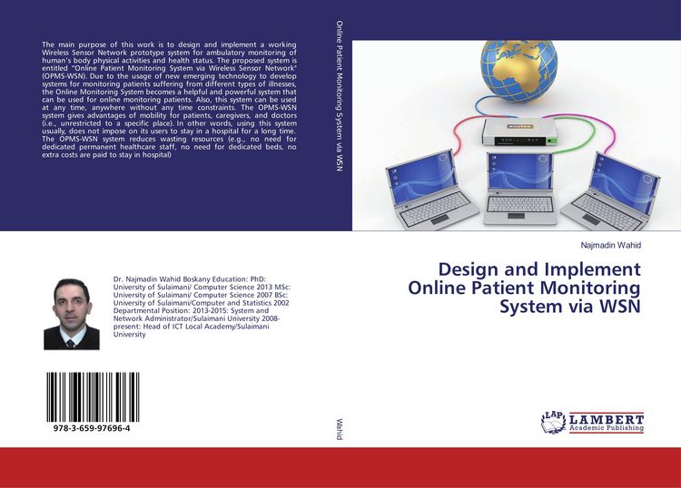 Produktbild: Design and Implement Online Patient Monitoring System via WSN