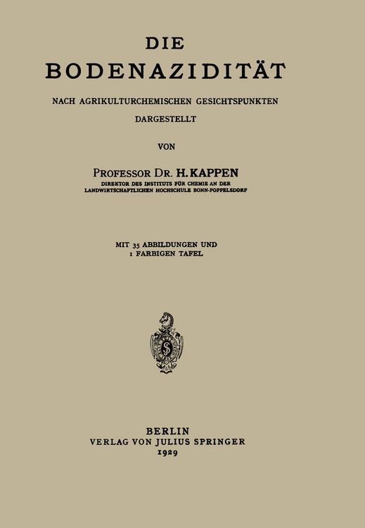 Produktbild: Die Bodenazidit&auml;t