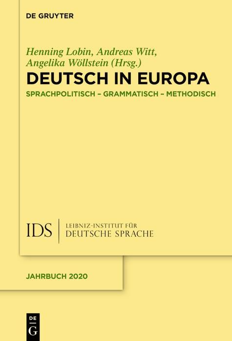 Produktbild: Deutsch in Europa
