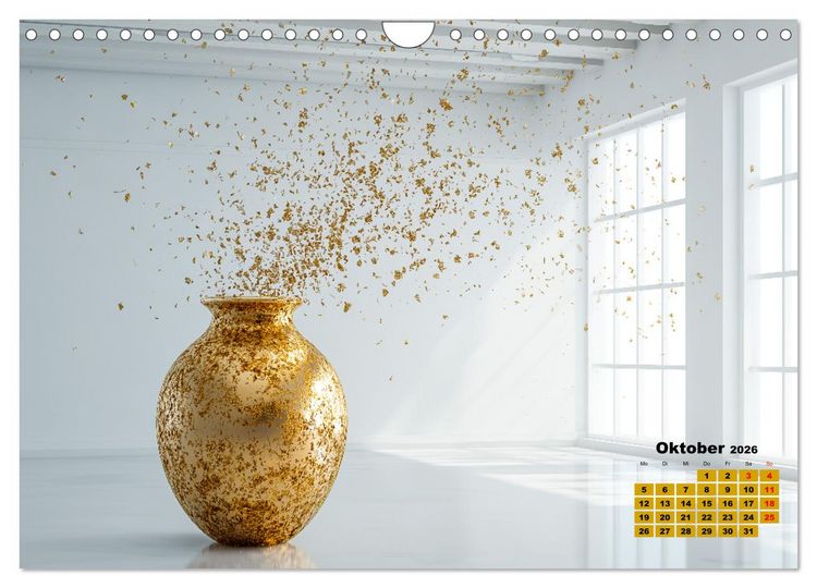 Produktbild: Wir schenken uns nichts zu Weihnachten - Kunst Geschenkkalender (Wandkalender 2026 DIN A4 quer), CALVENDO Monatskalender