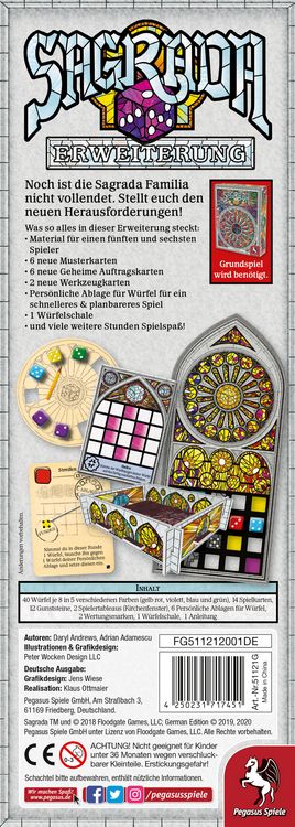 Produktbild: Sagrada Erweiterung