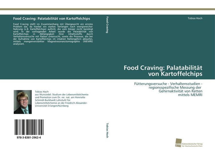 Produktbild: Food Craving: Palatabilit&auml;t von Kartoffelchips