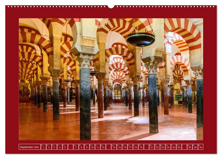 Produktbild: Ein Herz f&uuml;r C&oacute;rdoba (hochwertiger Premium Wandkalender 2026 DIN A2 quer), Kunstdruck in Hochglanz