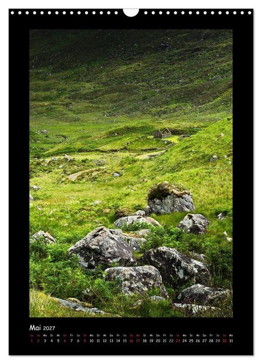 Produktbild: Irland - Romantische Pl&auml;tze auf der Gr&uuml;nen Insel (Wandkalender 2027 DIN A3 hoch), CALVENDO Monatskalender