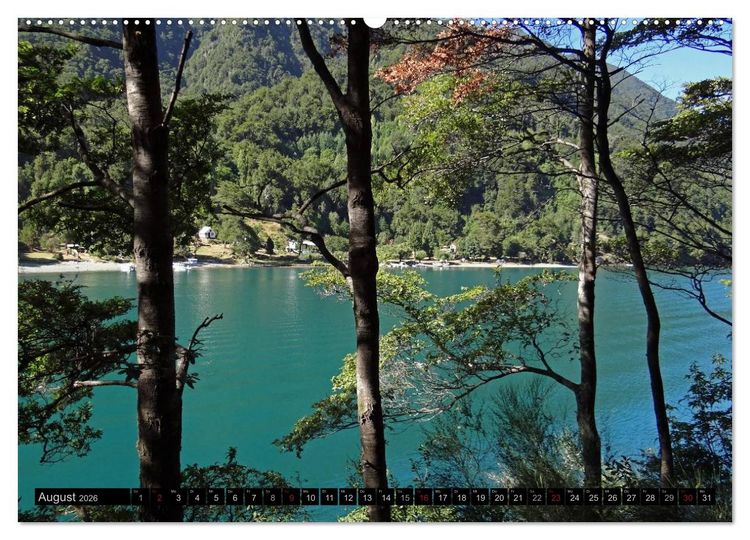 Produktbild: Tanz auf dem Vulkan - Osorno (Chile) (hochwertiger Premium Wandkalender 2026 DIN A2 quer), Kunstdruck in Hochglanz