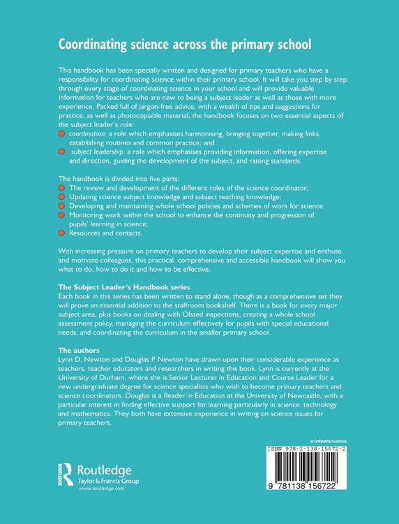 Produktbild: Coordinating Science Across the Primary School